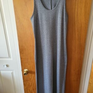 LuLaRoe Charcoal Sleeveless Maxi Dress